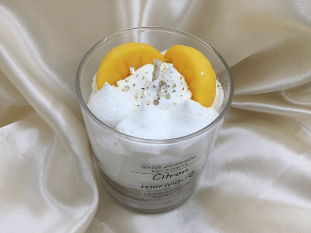 Bougie gourmande "Citron Meringué"