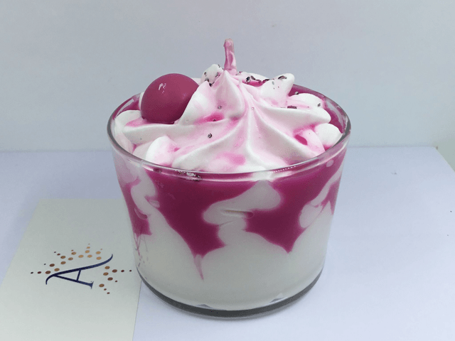 Bougie gourmande "Cerise Noire Explosive"