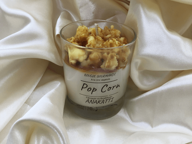 Bougie gourmande "Popcorn"