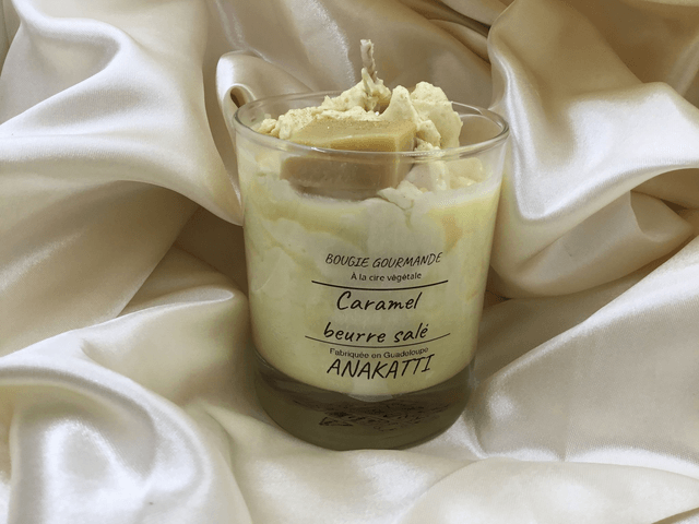 Bougie gourmande caramel beurre salé