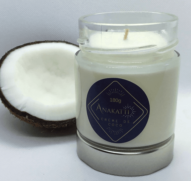 Bougie crème de coco